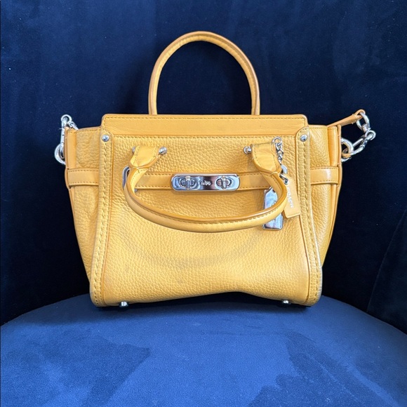 Coach Small Leather Handbag - Picture 2 of 12